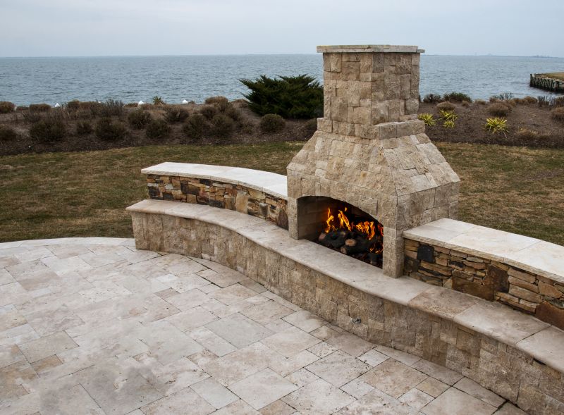Natural Stone Paver Patio